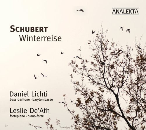 the album cover for Daniel Lichti - Winterreise