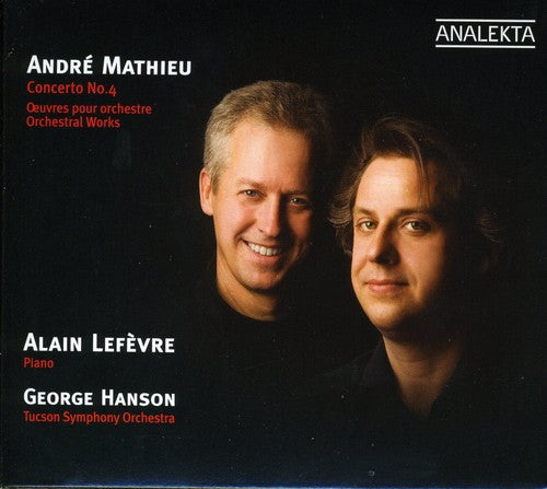 the album cover for ALAIN LEFEVRE - Concerto No. 4
