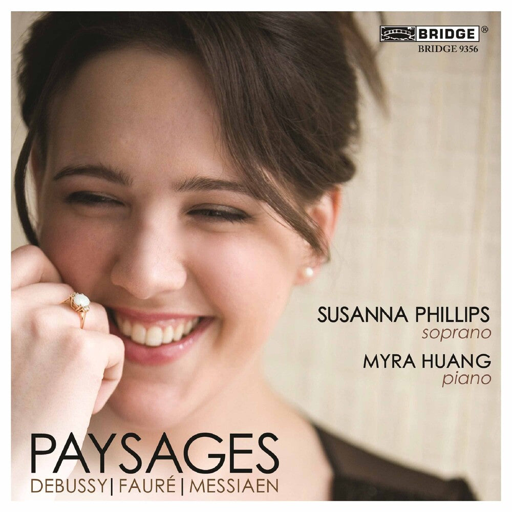 the album cover for Myra Huang - Paysages