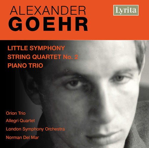 the album cover for Goehr - Little Symphony