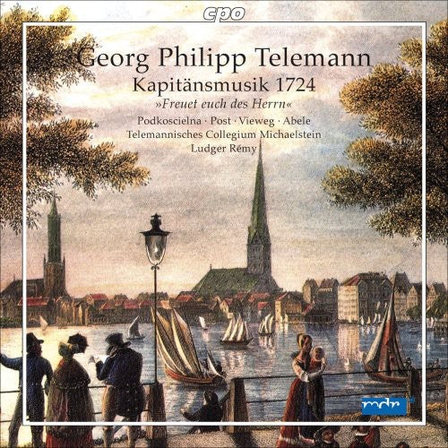 the album cover for Ludger Remy - Kapitansmusik 1724