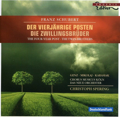 the album cover for Christoph Spering - Der Vierjahrige Posten Die Zwillingsbruder