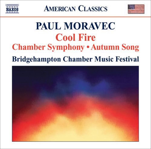 the album cover for P. Moravec - Cool Fire / Chamber Symphony / Autumn Song