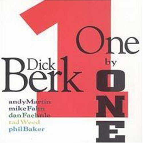 the album cover for Dick Berk - One By One