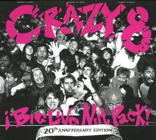 the album cover for Crazy 8s - Big Live Nut Pack: 20th Anniversary Edition