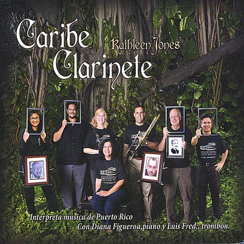 the album cover for Kathleen Jones - Caribe Clarinete