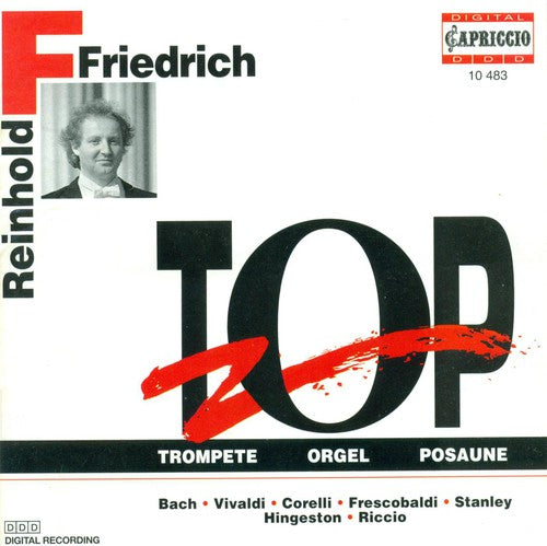 the album cover for Hartmut Friedrich - Trumpet-Organ-Trombone