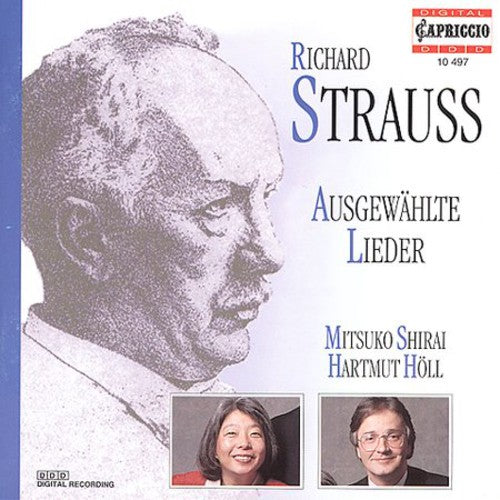 the album cover for Mitsuko Shirai - Richard Strauss 27 Lieder