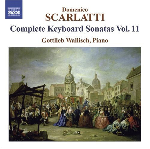 the album cover for Gottlieb Wallisch - Complete Keyboard Sonatas 11