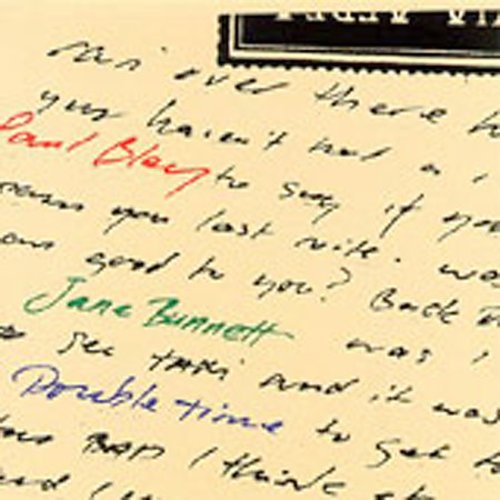 the album cover for Bley/Bunnett - Double Time