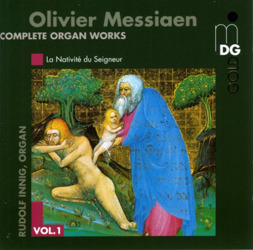 the album cover for Olivier Messiaen - Complete Organ Works 1