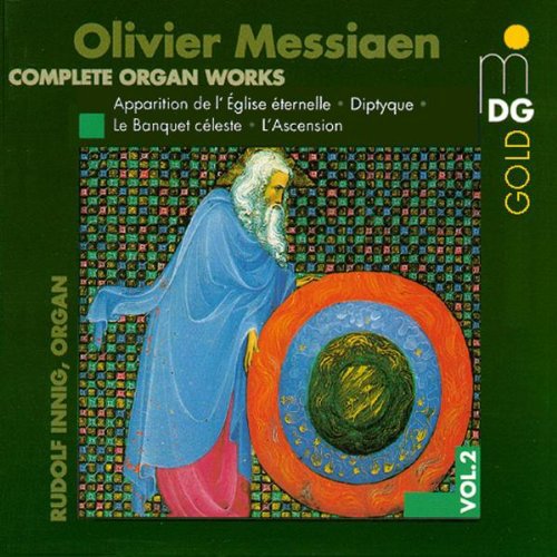 the album cover for Olivier Messiaen - Complete Organ Works 2