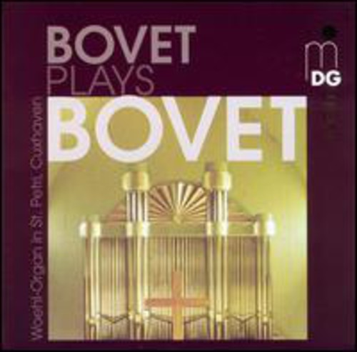 the album cover for GUY BOVET - Bovet Plays Bovet