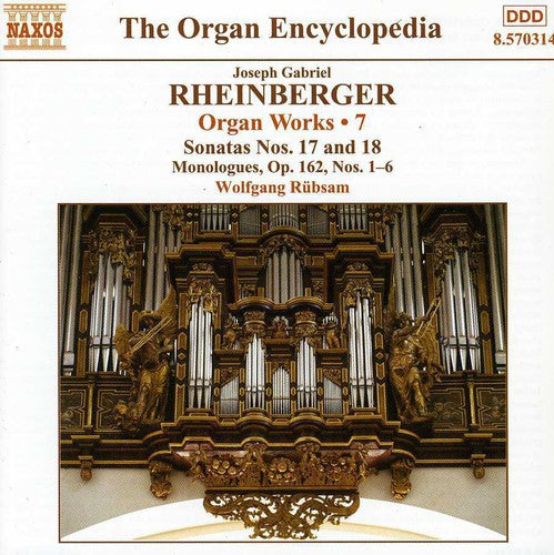 the album cover for J. RHEINBERGER - Organ Works 7