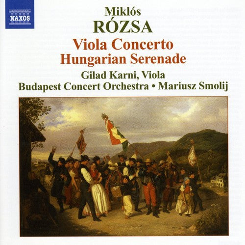 Rozsa / Kami / Smolij / Budapest Concerto Orch - Viola Concerto / Hungarian Serenade - Music CD