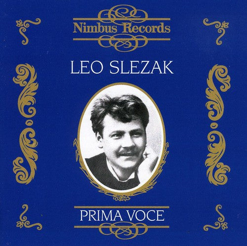 the album cover for LEO SLEZAK - Prima Voce