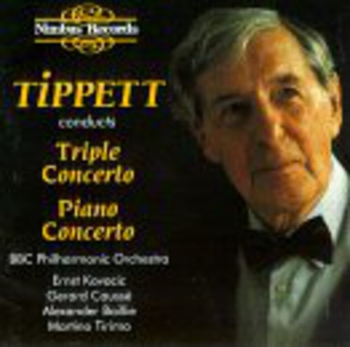 the album cover for Michael Tippett - Triple Concerto / Piano Concerto