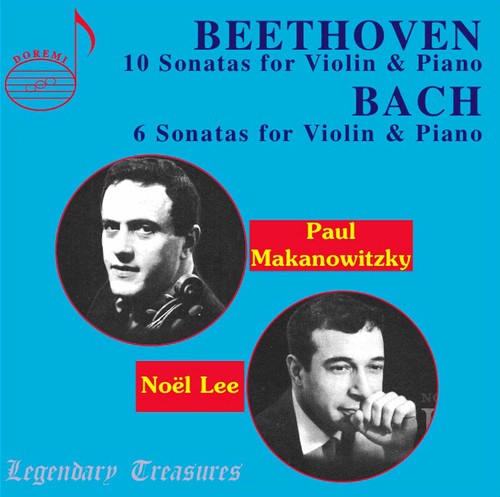 Beethoven / Bach,j.s. / Makanowitzky / Lee - Complete Violin Sonatas Of Beethoven & Bach - Music CD