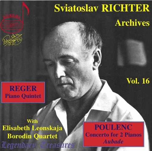 Richter,sviatoslav / Leonskaya / Borodin String - Archives 16 - Music CD