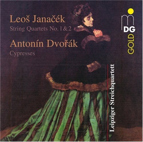 Janacek / Dvorak / Leipzig String Quartet - String Quartets 1 & 2 / Cypresses - Music CD
