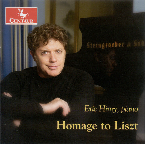 the album cover for Eric Himy - Homage to Liszt