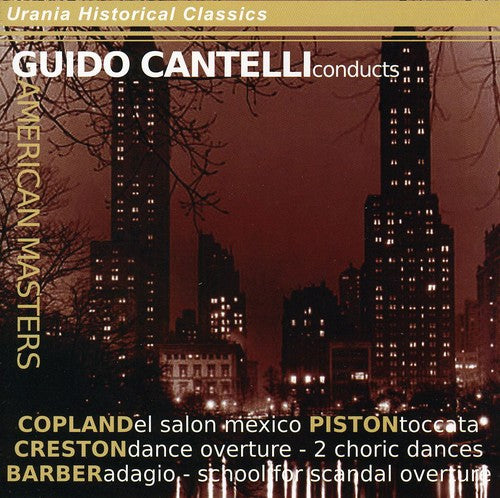 Piston / Copland / Npco / Cantelli - Guido Cantelli Conducts American Masters - Music CD