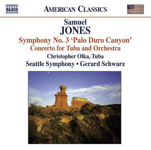 Jones / Olka / Seattle Symphony / Schwarz - Symphony No. 3 Palo Duo Canyon / Concerto For Tuba - Music CD