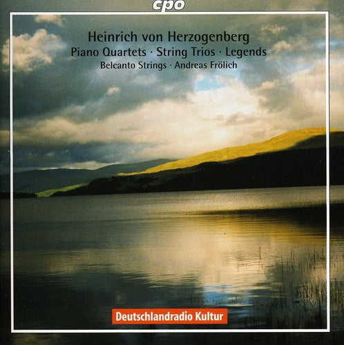 Herzogenberg / Frolich / Belcanto Strings - Piano Quartets / String Trios / Legends - Music CD