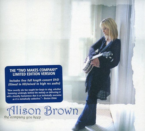 the album cover for Alison Brown - The Company You Keep