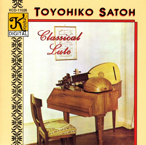 the album cover for Toyohiko Satoh - Bach/Visse/Weiss : Classical Lute