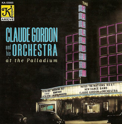 the album cover for Claude Gordon - At The Palladium