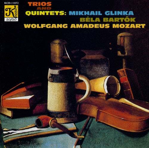 the album cover for Landon Bilyeu - Bartok/Glinka/Ivanovich/Mozart : Contrasts