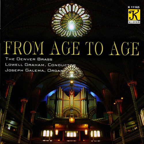 the album cover for Denver Brass - Denver Brass : From Age to Age