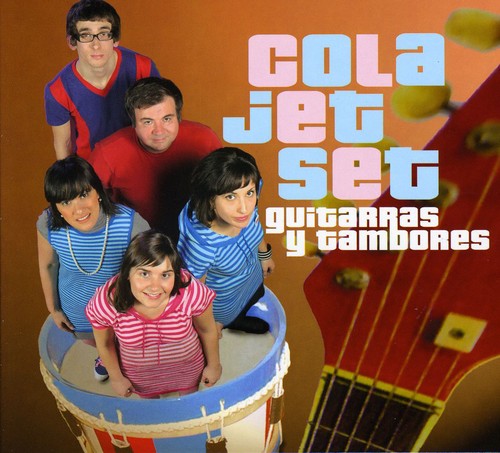 the album cover for Cola Jet Set - Guitarras y Tambores