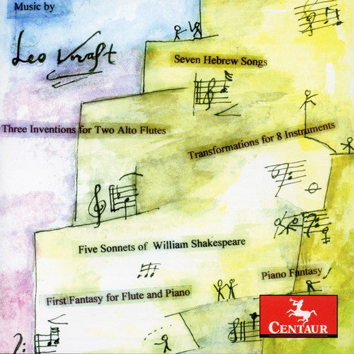 the album cover for L. Kraft - Five Sonnets of William Shakespeare