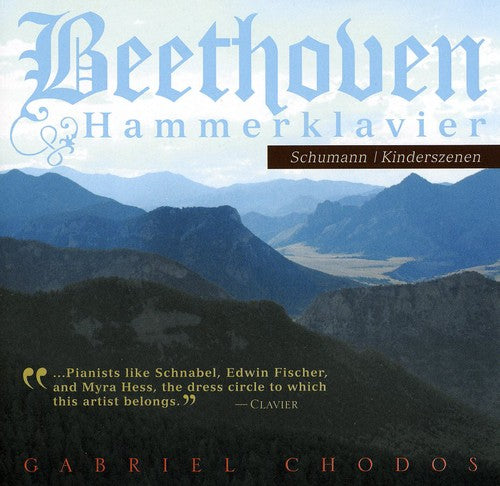 the album cover for BEETHOVEN/SCHUMANN - Sonata in B Flat Major Op. 106