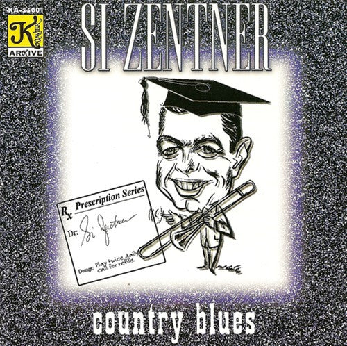 the album cover for Si Zentner - Country Blues