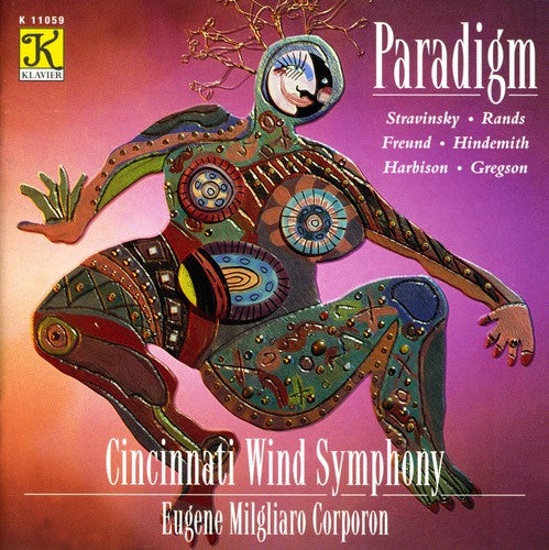 the album cover for Eugene Migliaro Corporon - Paradigm