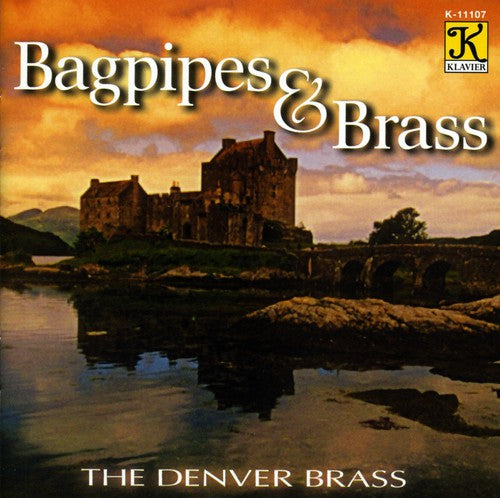 the album cover for Denver Brass - Bagpipes & Brass