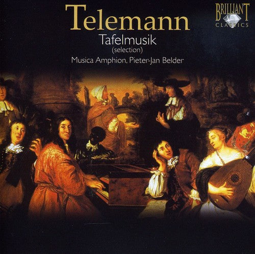 the album cover for G.P. Telemann - Tafelmusik (Selection)