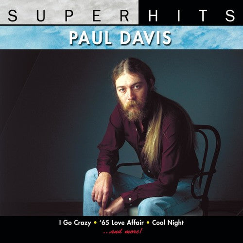 the album cover for Paul Davis - Super Hits