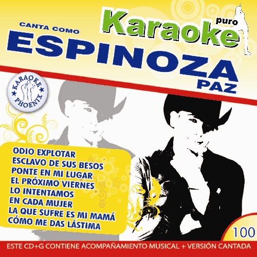 Paz Espinoza - Karaoke - Espinoza Paz - Music CD