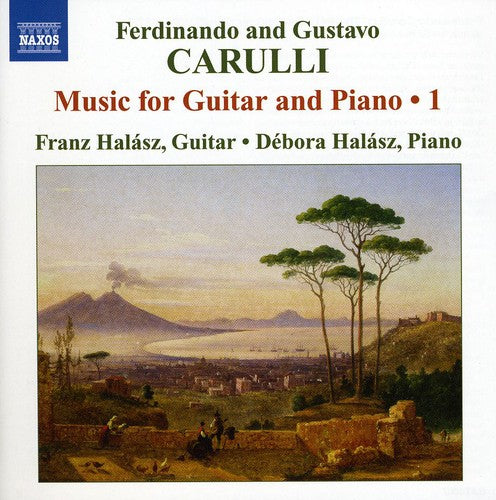 the album cover for Franz Halasz - Music for Guitar & Piano 1