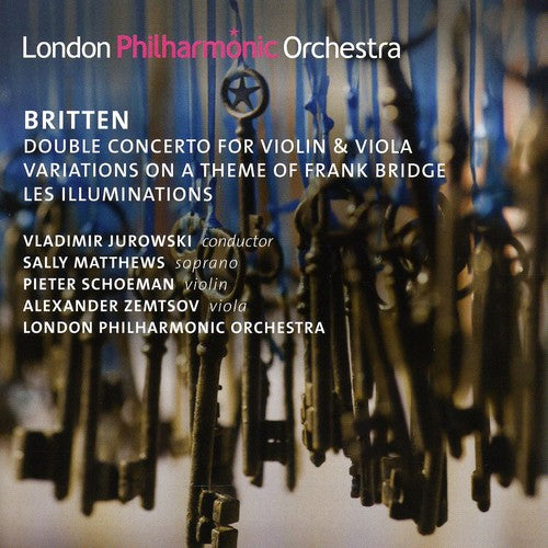 Britten / Matthews / Schoeman / Lpo / Jurowski - Double Concerto For Violin & Viola / Variations - Music CD