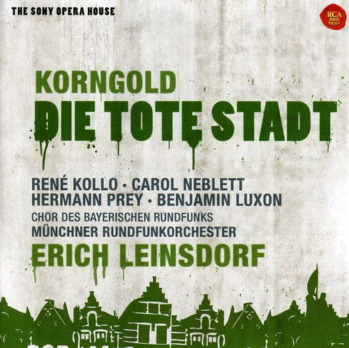 the album cover for Korngold / Kollo / Munich Radio Orch / Leinsdorf - Die Tote Stadt