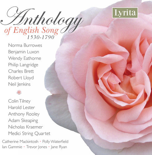 Anthology Of English Song 1530-1790 / Various - Anthology Of English Song 1530-1790 / Various - Music CD