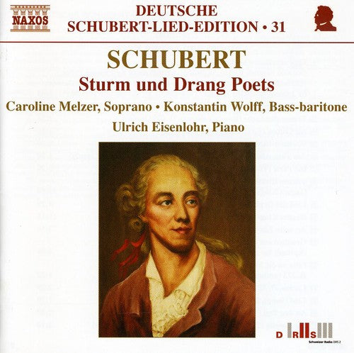 the album cover for Caroline Melzer - Sturm Und Drang Poets