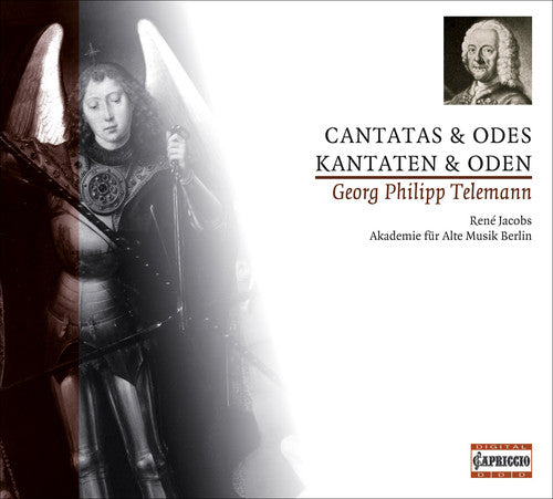 the album cover for René Jacobs - Cantatas & Odes