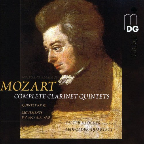 the album cover for W.A. Mozart - Complete Clarinet Quintets