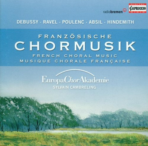 the album cover for Europa Chor Akademie - French Choral Music
